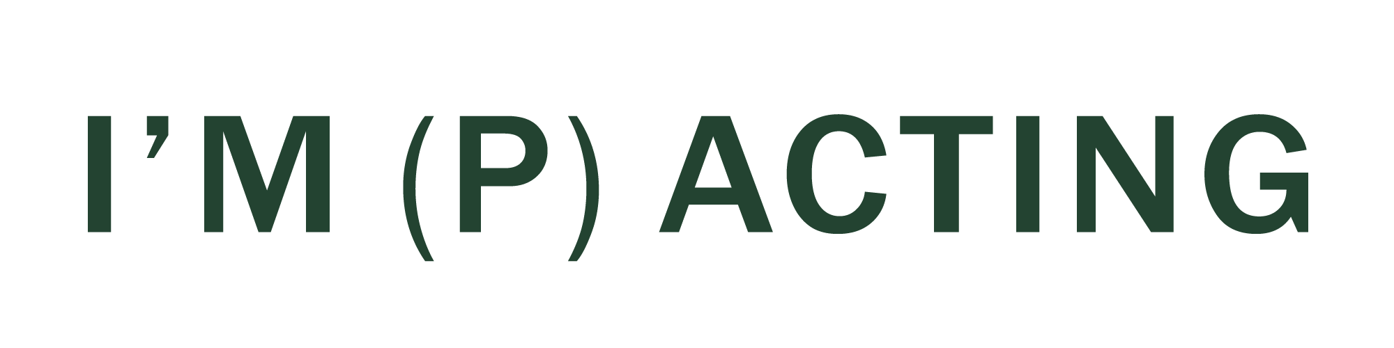 I'M(P)ACTING Logo